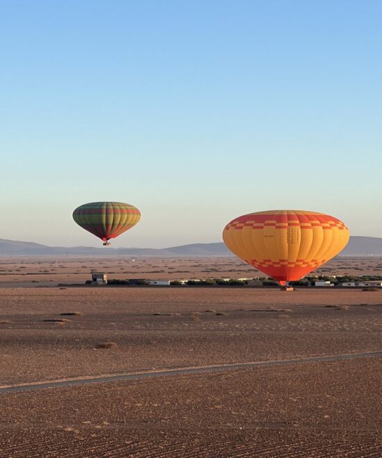 Hot Air Balloon Flight over Marrakech with Traditional Breakfast